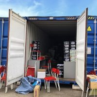 Склад в контейнере